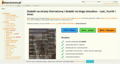 Desktop Screenshot of deszczowce.pl