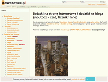 Tablet Screenshot of deszczowce.pl